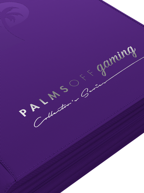 Collector's Series 4 Pocket Zip Trading Card Binder - PURPLE