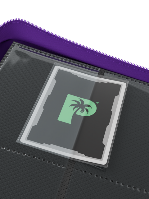 Collector's Series 4 Pocket Zip Trading Card Binder - PURPLE