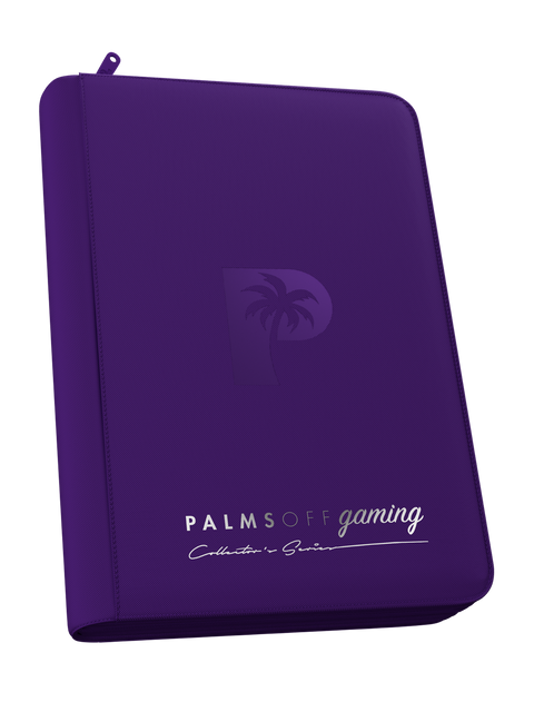 Collector's Series 4 Pocket Zip Trading Card Binder - PURPLE