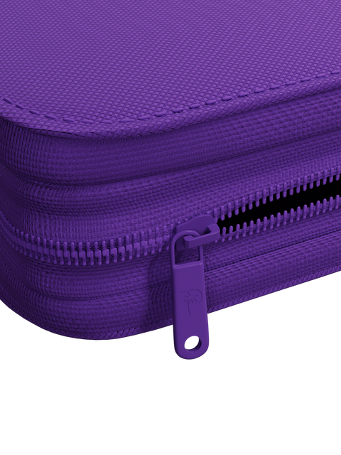 Collector's Series 4 Pocket Zip Trading Card Binder - PURPLE