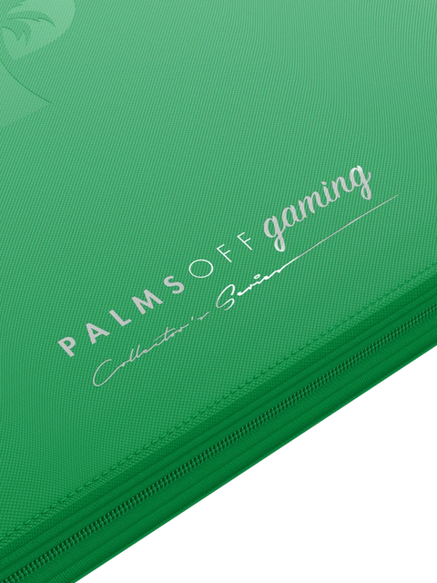 Collector's Series 12 Pocket Zip Binder - Green