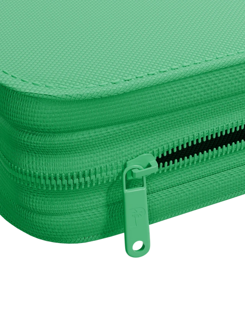 Collector's Series 12 Pocket Zip Binder - Green