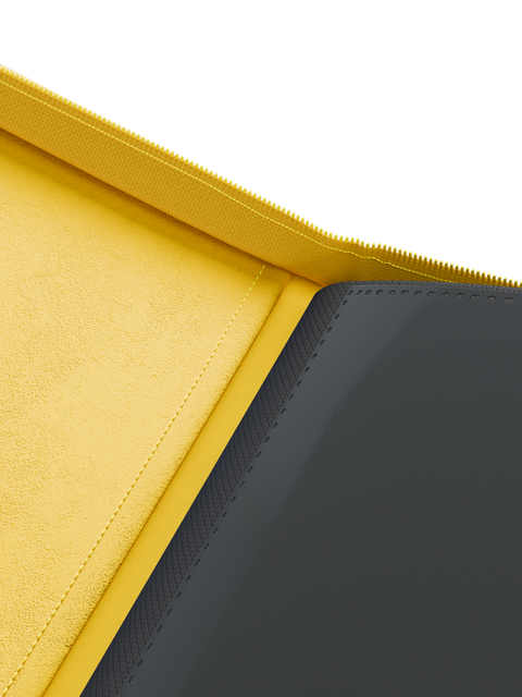 Collector's Series 12 Pocket Zip Trading Card Binder - YELLOW