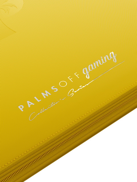 Collector's Series 12 Pocket Zip Trading Card Binder - YELLOW