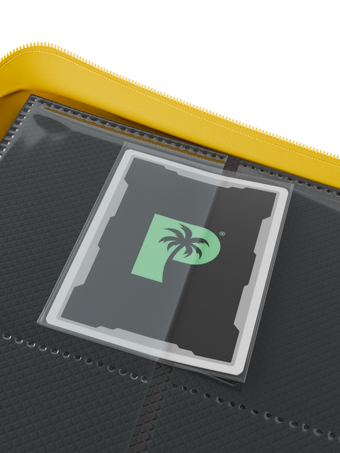 Collector's Series 12 Pocket Zip Trading Card Binder - YELLOW