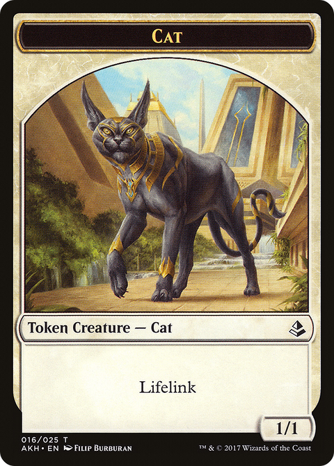 Cat Token (AKH-016) - Amonkhet Tokens