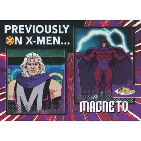 2025 Topps Finest X-Men 97' - Hobby Box