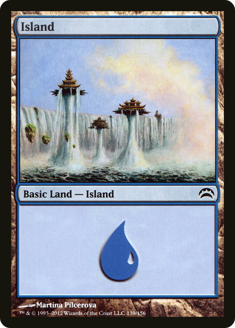 Island (139) (PC2-139) - Planechase 2012 Foil