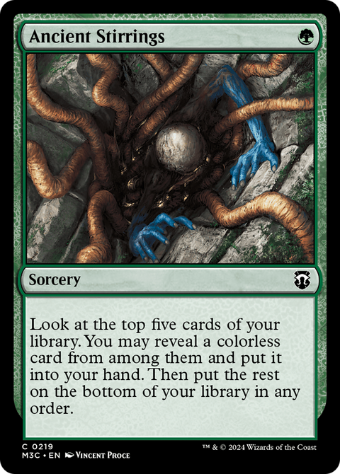 Ancient Stirrings (M3C-219) - Modern Horizons 3 Commander