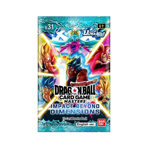 Dragon Ball Super Card Game: Masters – Booster : Ultra Bout – Set 4: Impact Beyond Dimensions [B31]