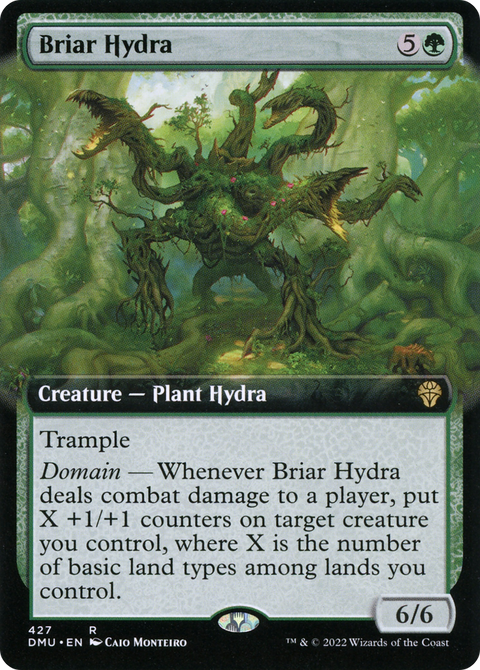 Briar Hydra (Extended Art) (DMU-427) - Dominaria United: (Extended Art)