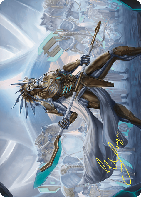 Kemba, Kha Regent Art Card (Gold-Stamped Signature) (ASCMM-002) - Commander Masters Art Series (Borderless)