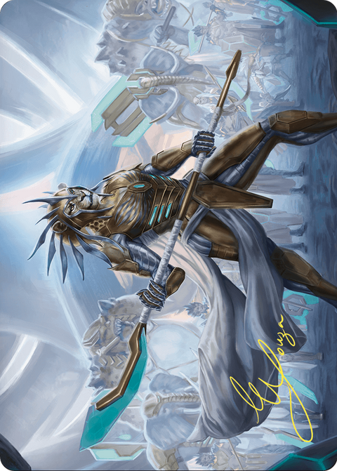 Kemba, Kha Regent Art Card (Gold-Stamped Signature) (ASCMM-002) - Commander Masters Art Series (Borderless)