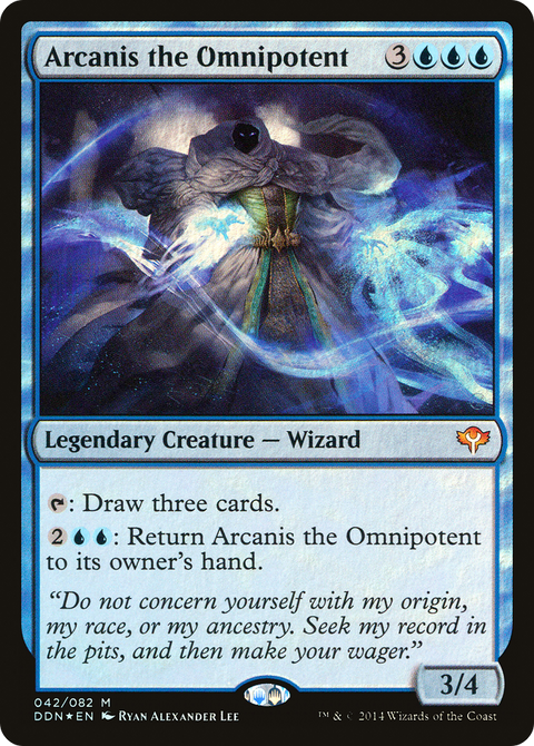 Arcanis the Omnipotent (DDN-042) - Duel Decks: Speed vs. Cunning