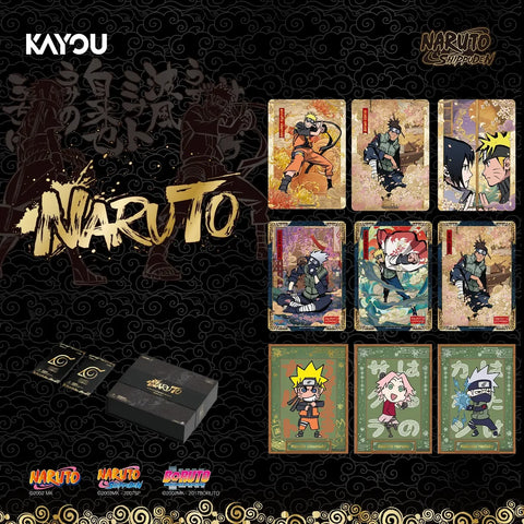 Kayou Naruto Ninja Age Premium Collector Box | US Version | 16 Packs + Promo