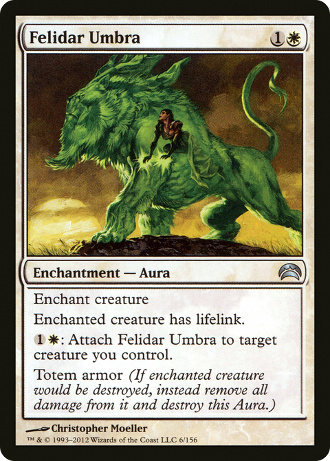 Felidar Umbra (PC2-006) - Planechase 2012 Foil
