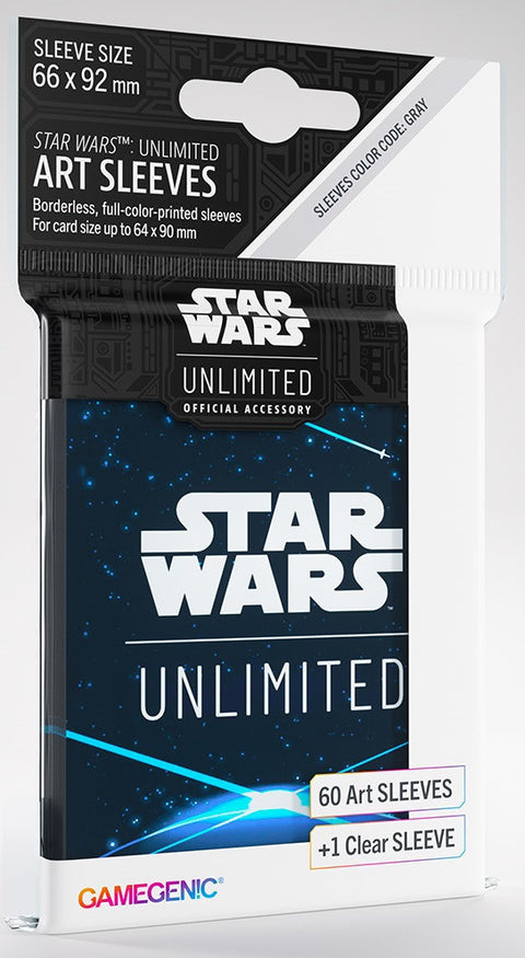 Gamegenic Star Wars Unlimited Art Sleeves - Space Blue