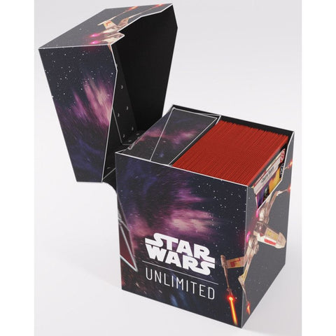 Gamegenic Star Wars Unlimited Soft Crate - X-Wing/TIE Fighter