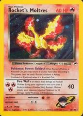 Rocket's Moltres #12 Pokemon Gym Heroes