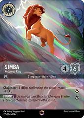 Simba - Returned King #215 Lorcana First Chapter