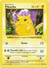 Pikachu Shadowless Red Cheeks #58