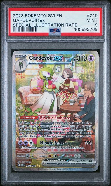 PSA 9  #245 GARDEVOIR ex SIR 2023 POKEMON SVI EN-SCARLET & VIOLET