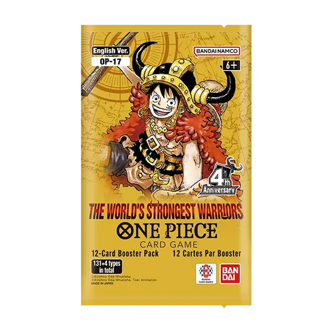 One Piece Card Game OP-17 booster pack