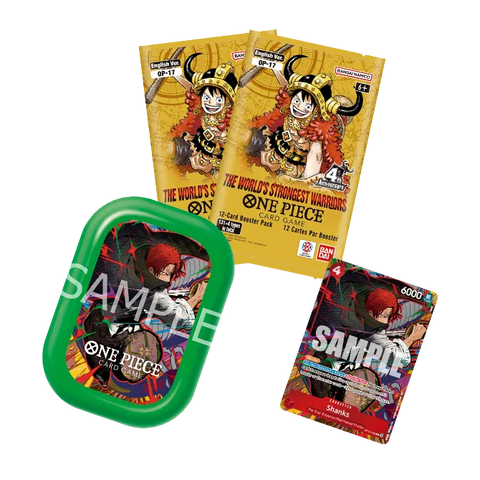 TS-03 Shanks mini case, second design, with 2 OP-17 packs and promotion card