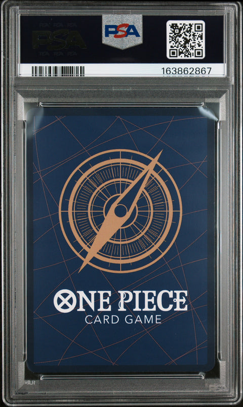 2026 ONE PIECE OP16-THE TIME OF BATTLE #118 PORTGAS D. ACE ALTERNATE ART PSA 10