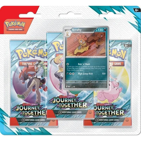 Pokemon TCG Journey Together 3-Pack Blister