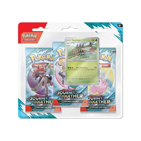 Pokemon TCG Journey Together 3-Pack Blister