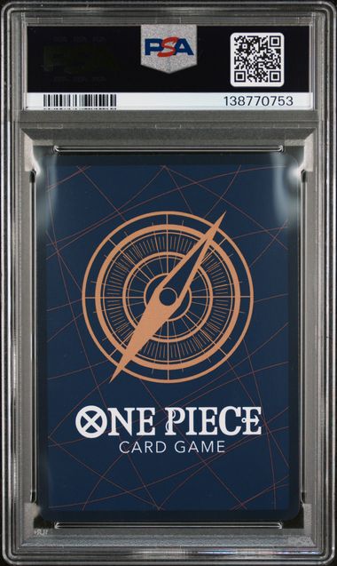2025 ONE PIECE OP13-CARRYING ON HIS WILL #119 PORTGAS D. ACE WANTED ALTERNATE ART PSA 10