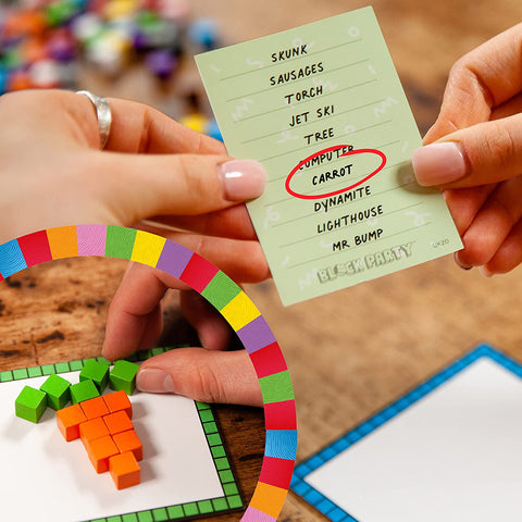 Block Party: Colourful Block Building Family Board Game