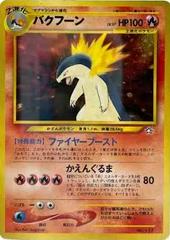 Typhlosion [Premium File] #157 Pokemon Japanese Gold, Silver, New World