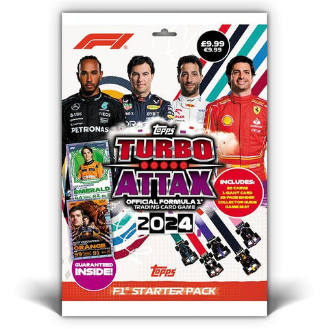 Topps Formula 1 2024 Turbo Attax - Starter Pack Turbo Attack Starter