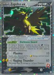 Rocket's Zapdos EX #106 Pokemon Team Rocket Returns