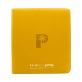 Palms Off Gaming Collectors Series 12 Pocket Zip Binder YELLOW