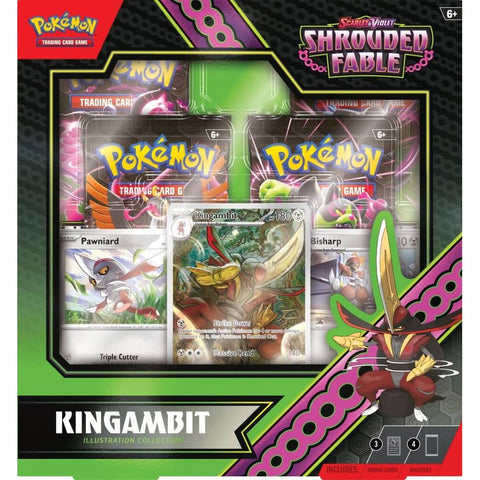 POKEMON TCG Scarlet & Violet 6.5 Shrouded Fable Kingambit Illustration Collection