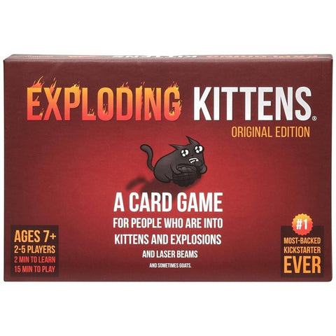 Exploding Kittens Original Edition Card Game Party Game ages 7 and Up