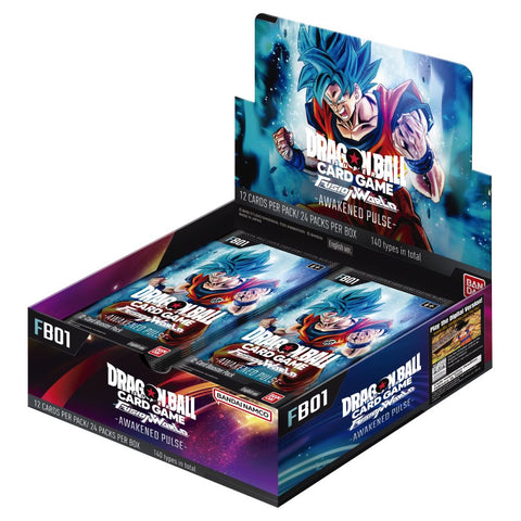 dragon ball super card game display Dragon Ball Super Card Game Fusion World Booster Display Awakened Puls – House Of Cards N Collectables