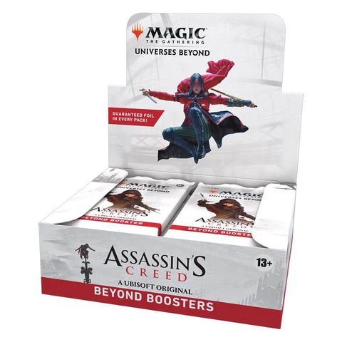 Magic the Gathering Assassins Creed Beyond Boosters (24 Boosters Per Display)