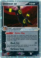 Umbreon EX #112 Pokemon Unseen Forces