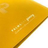 Palms Off Gaming Collectors Series 12 Pocket Zip Binder YELLOW