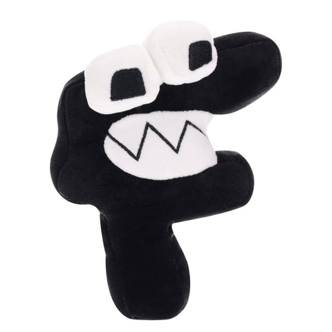 ALPHABET LORE - Collectible Plush Black"F"