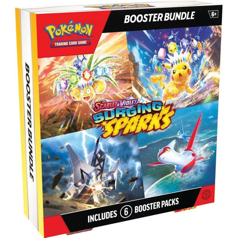 POKÉMON TCG Scarlet & Violet 8 Surging Sparks Booster Bundle