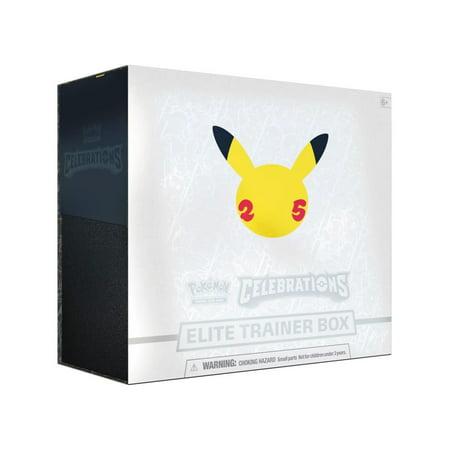 Pokémon Trading Card Games: 25th Anniversary Celebrations Elite Trainer Box w/ Acrylic