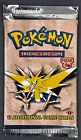 1999 WOTC Pokemon Fossil 1st Edition Booster Pack Sealed Unopened Zapdos Art