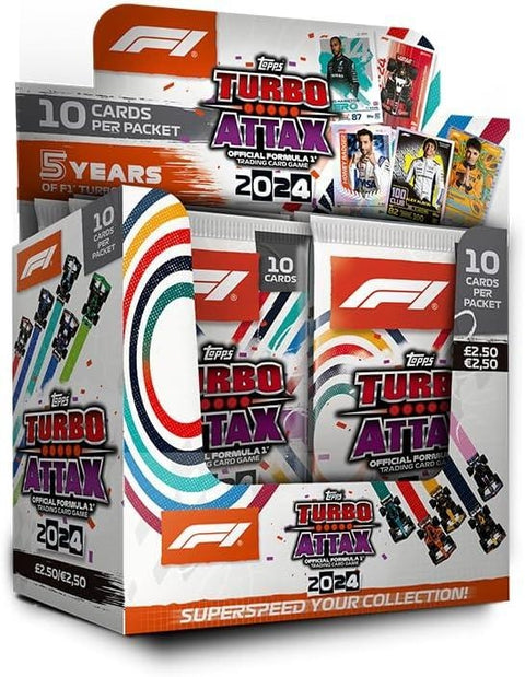 Topps Formula 1 2024 Turbo Attax - Full Box Turbo Attack Full Box