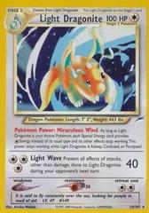 Light Dragonite #14 Pokemon Neo Destiny