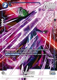 Zamasu - FB02-043 (Alternate Art) - Blazing Aura (FB02)